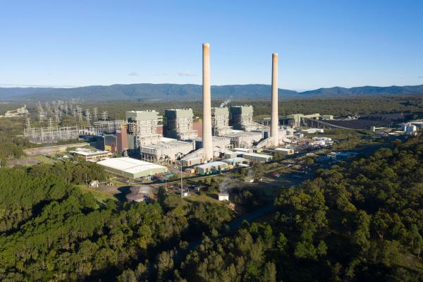 Ariel shot of Eraring Power Station