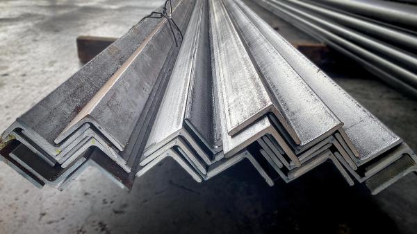 A neat pile of steel bars
